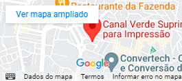 Mapa de Como Chegar na Canal Verde - Escritório e Centro de Distribuição de São Paulo